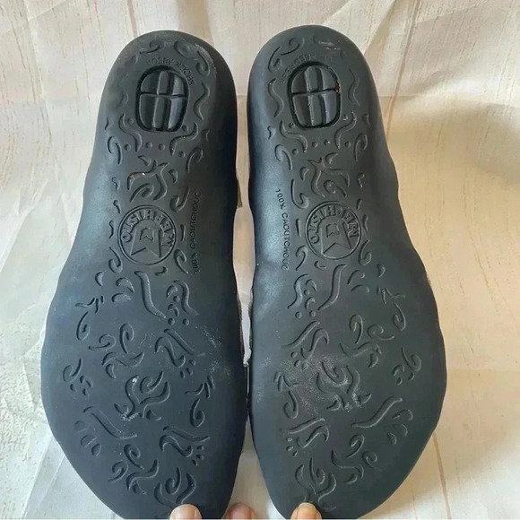 Mephisto Relax Shimmer Nubuck Sandals Size 38 - Picture 6 of 14